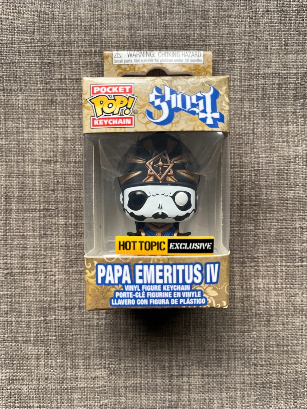 Ghost Papa Emeritus IV Funko Pocket Pop! Keychain  Vinyl Figure 666 NIB
